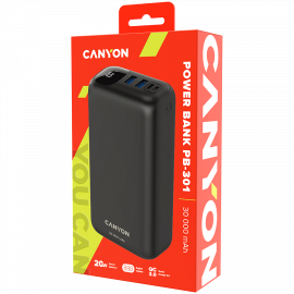 Външна батерия Canyon 30 000mAh